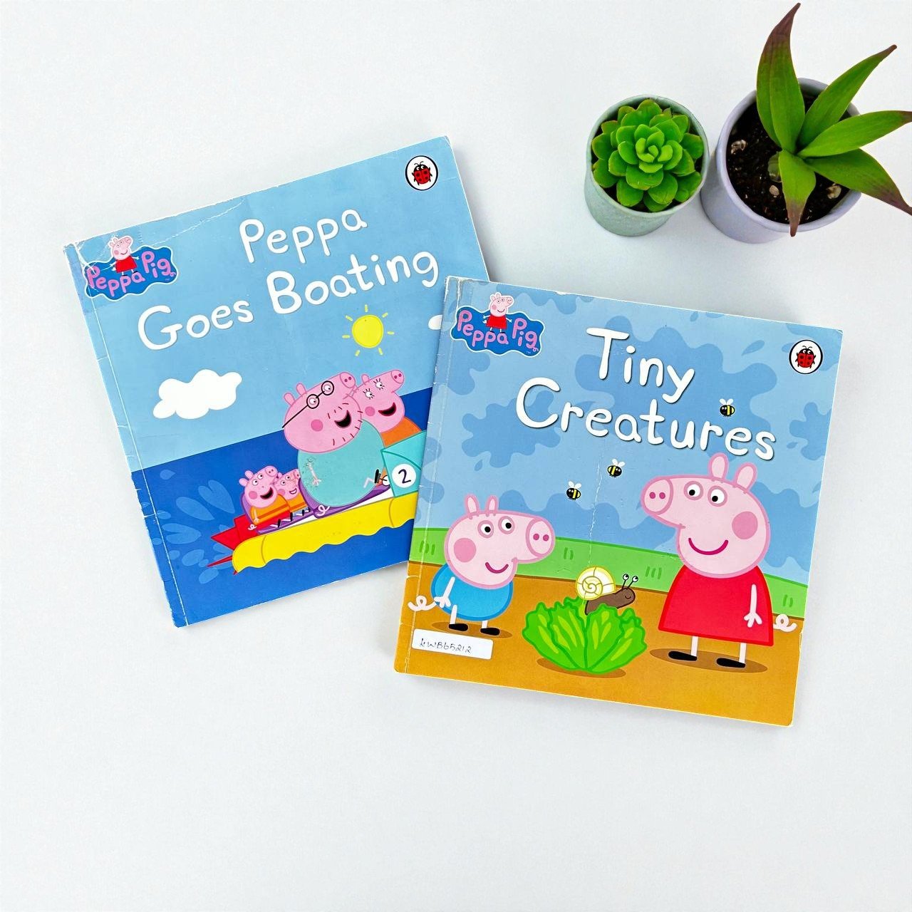 Peppa Pig_Set Of 2 Books_Used_Ladybird_KWB65212