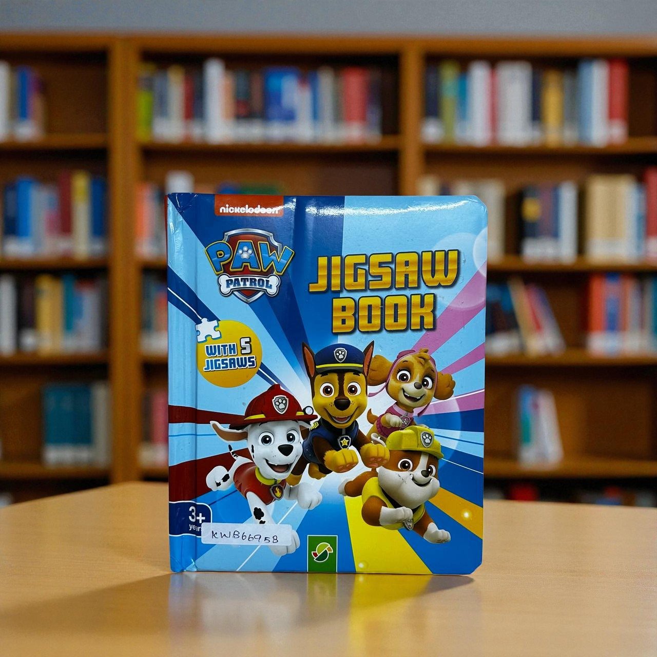 Paw Patrol_Jigsaw Book_Nickelodeon_KWB66953
