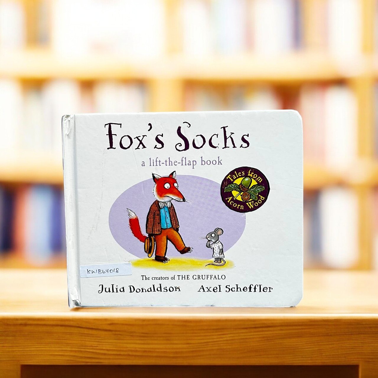 Fox's Socks_Tales From Acorn Wood_Flap Book_Julia Donaldson_KWB67018