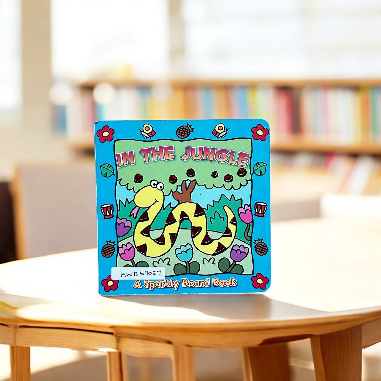 In The Jungle_Sparkly Book_Alligator_KWB67057