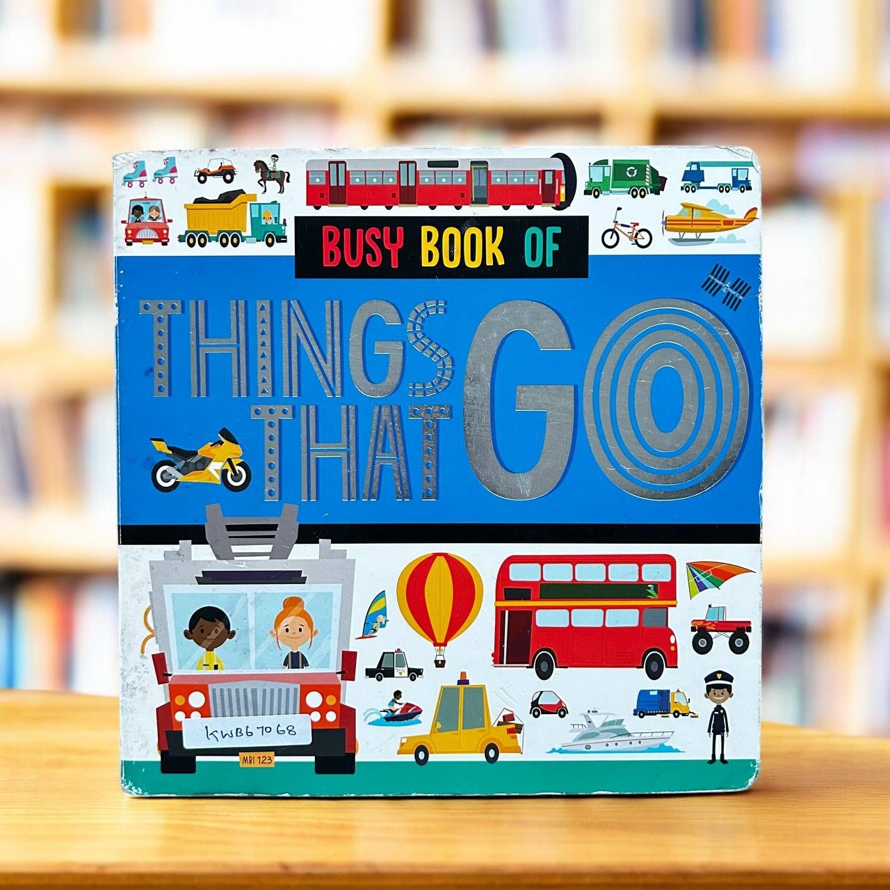 Busy Book Of Things That Go_James Dillon_KWB67068