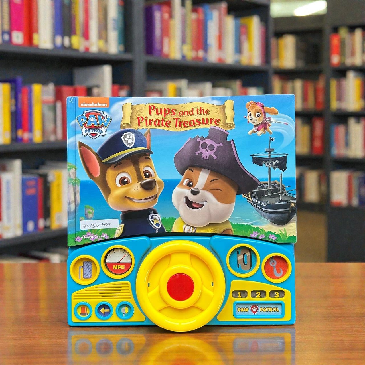 Pups And The Pirate Treasure_Paw Patrol_Sound Book_Nickelodeon_KWB67605