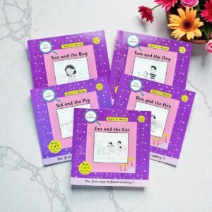 Decodable First Phonics_Set Of 5 Books_New Book_Educational Workbook_EWB0028