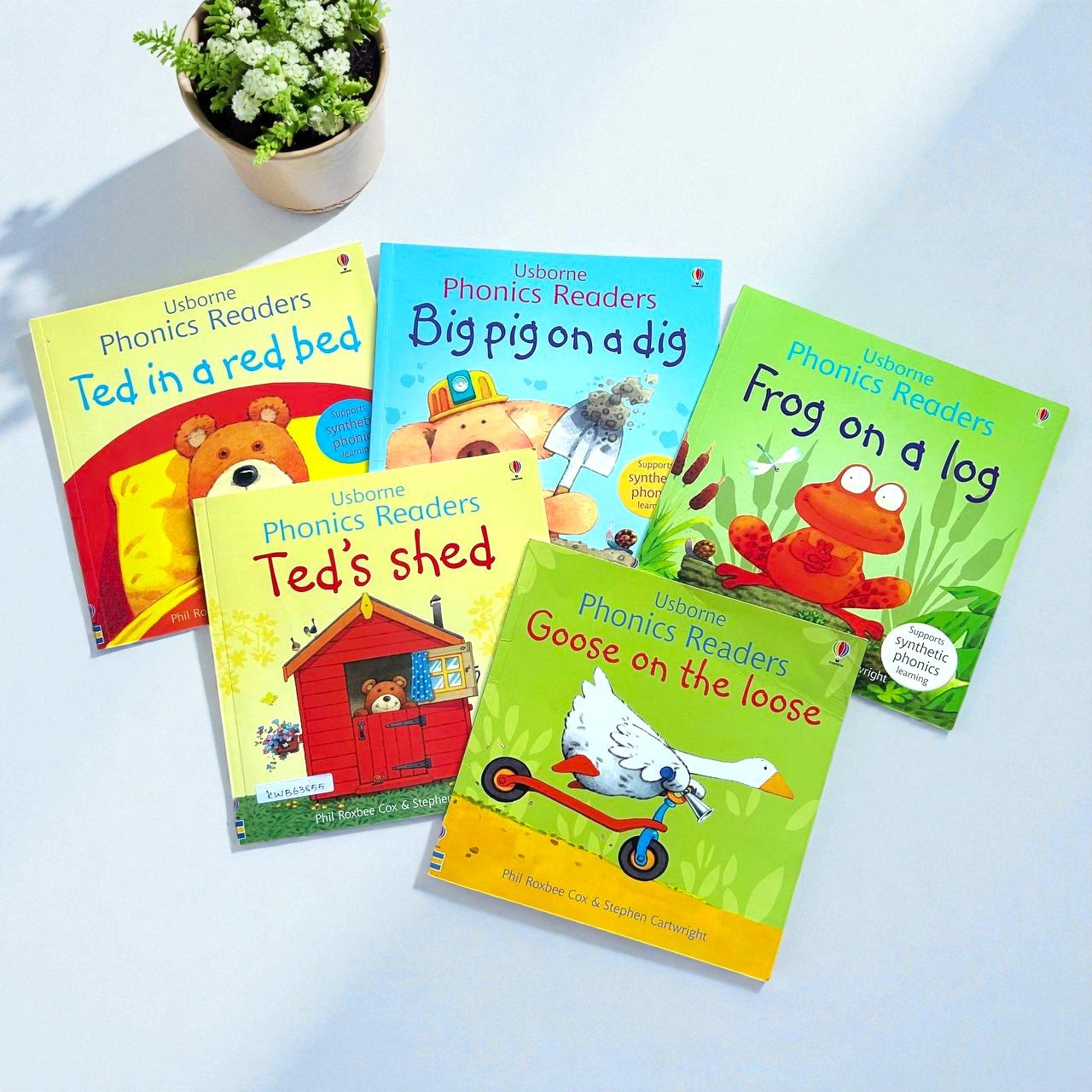 Usborne Phonics Readers_Set Of 5 Books_Usborne _KWB63855