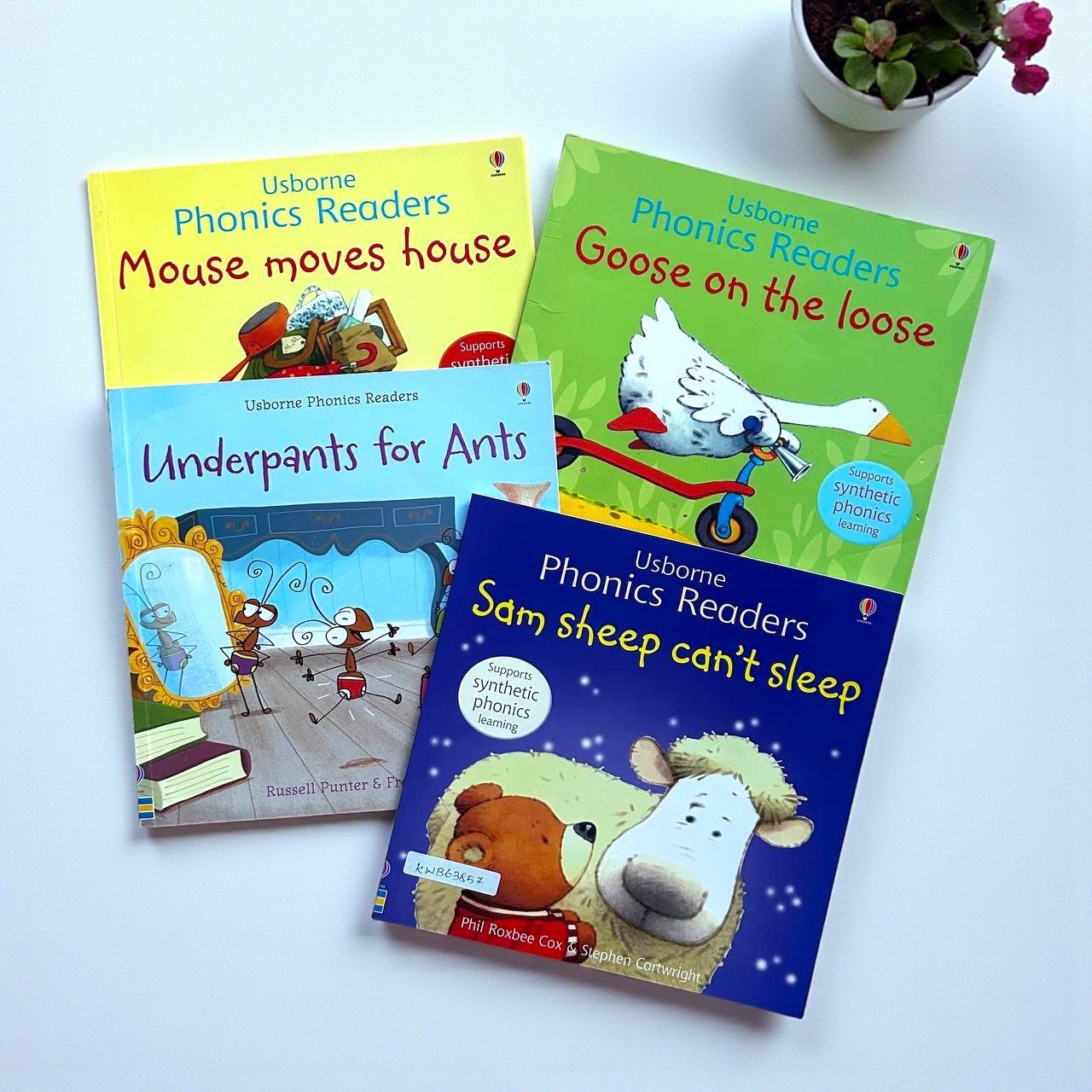 Usborne Phonics Readers_Set Of 4 Books_Usborne _KWB63857