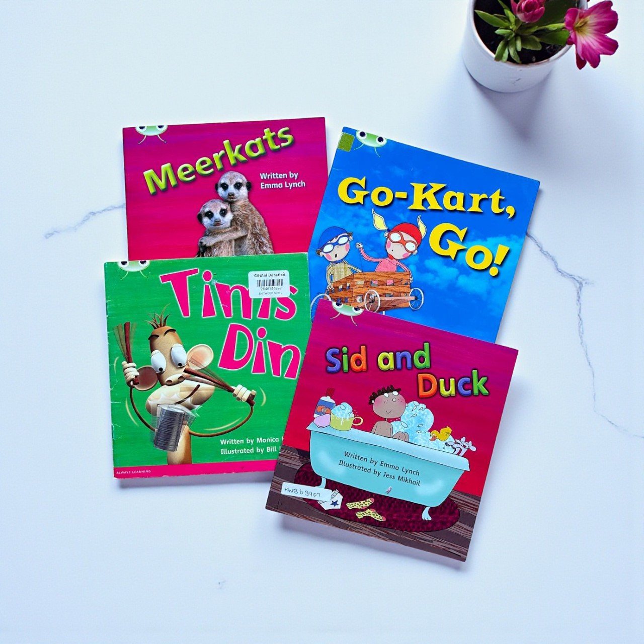 Phonics Bug_Set Of 4 Books_Pearson_KWB63907