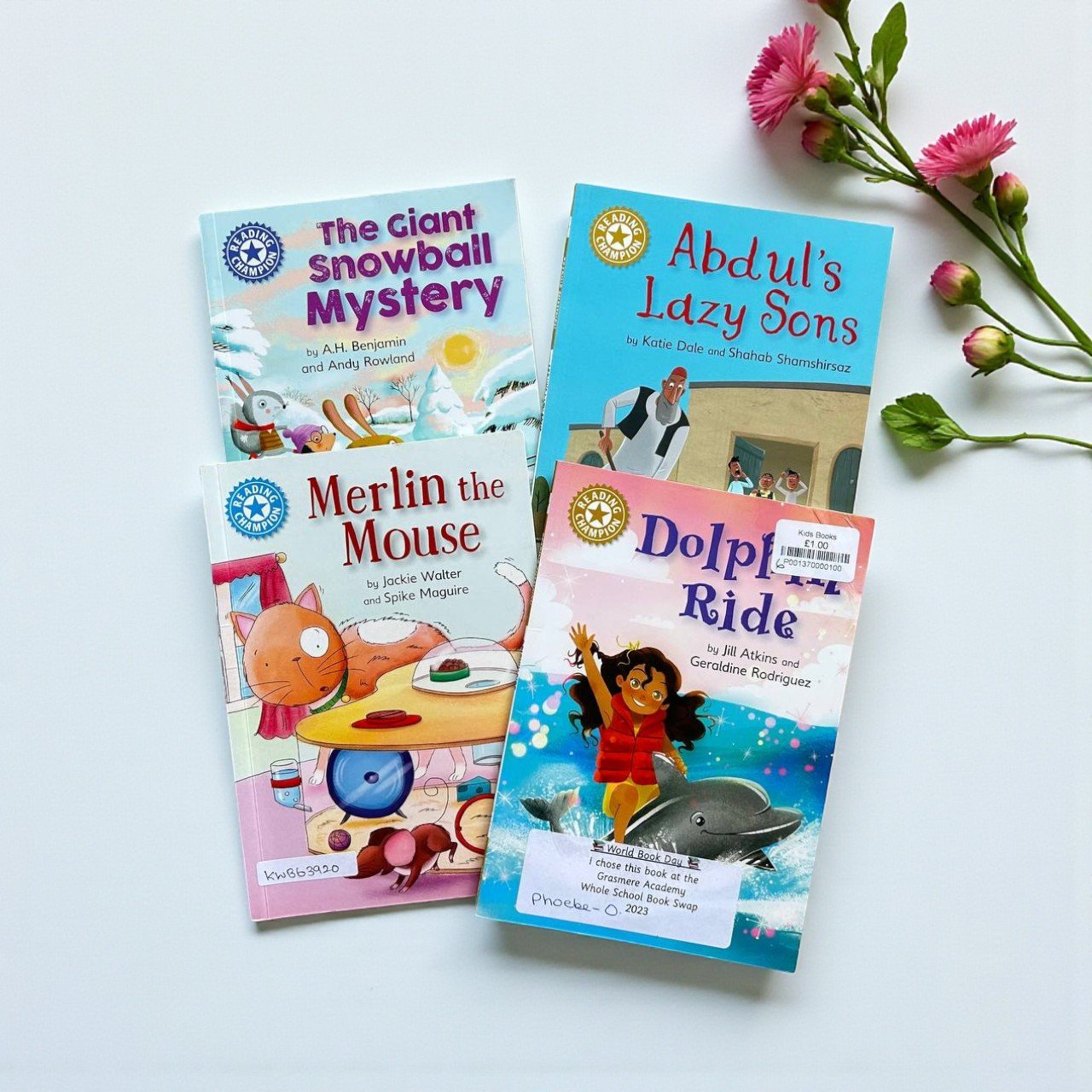 Reading Champion_Set Of 4 Books_Phonics_Watts_KWB63920