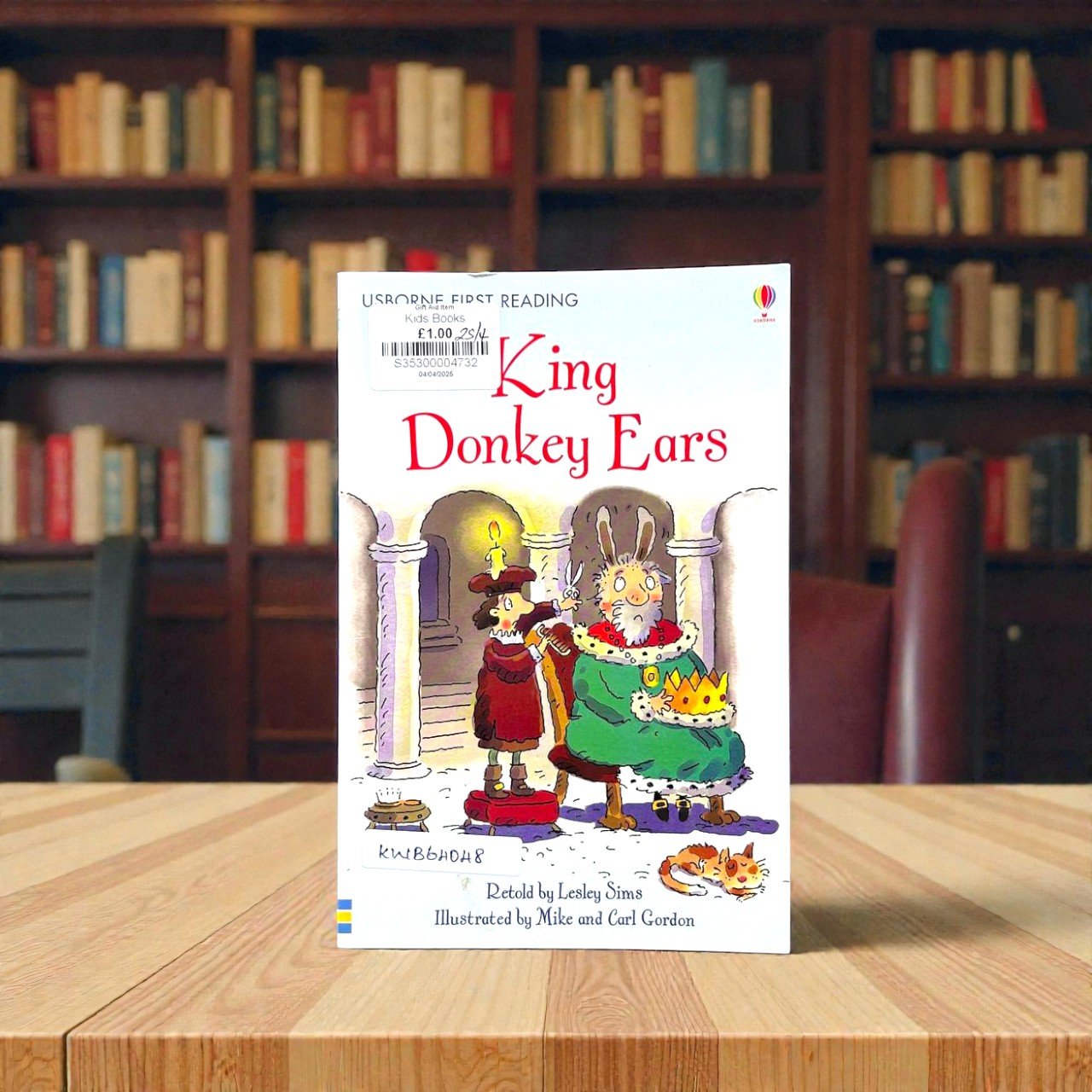 King Donkey Ears_Usborne First Reading_Usborne_KWB64048