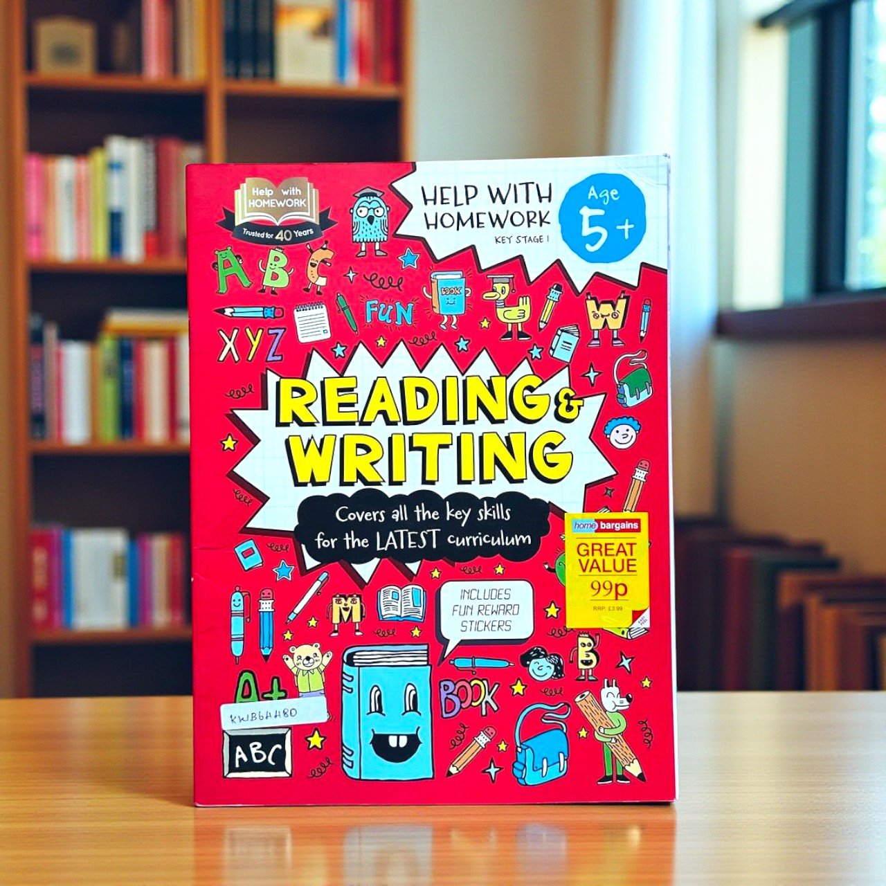 Reading & Writing_Help With Homework_With Reward Stickers_Age 5+_KWB64480