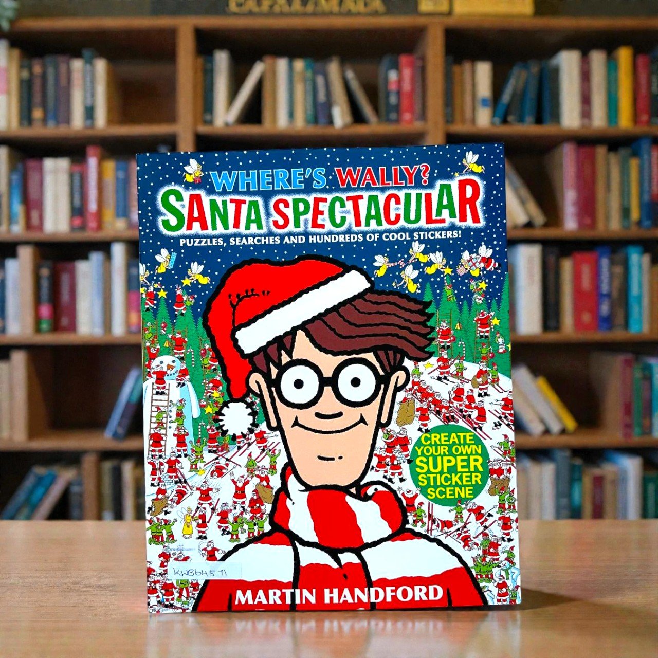 Where's Wally? Santa Spectacular_Search And Find_With Stickers_Martin Handford_KWB64571