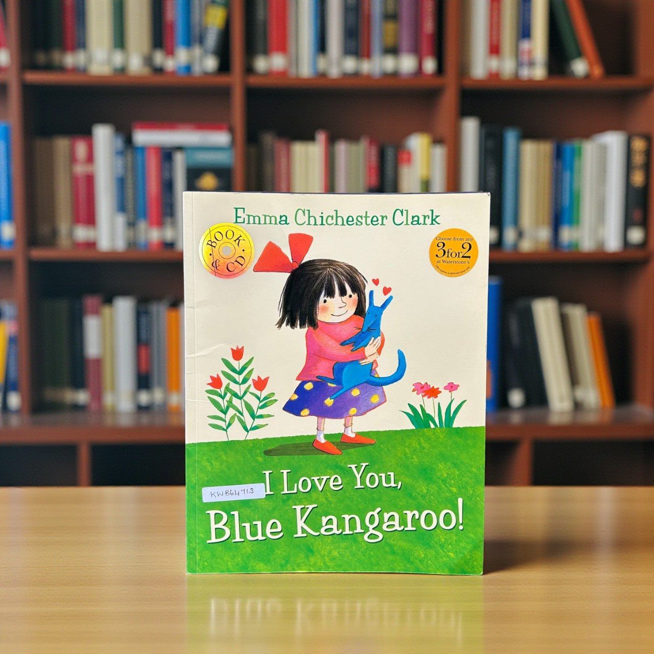 I Love You Blue Kangaroo!_With CD_Emma Chichester Clark_KWB64713