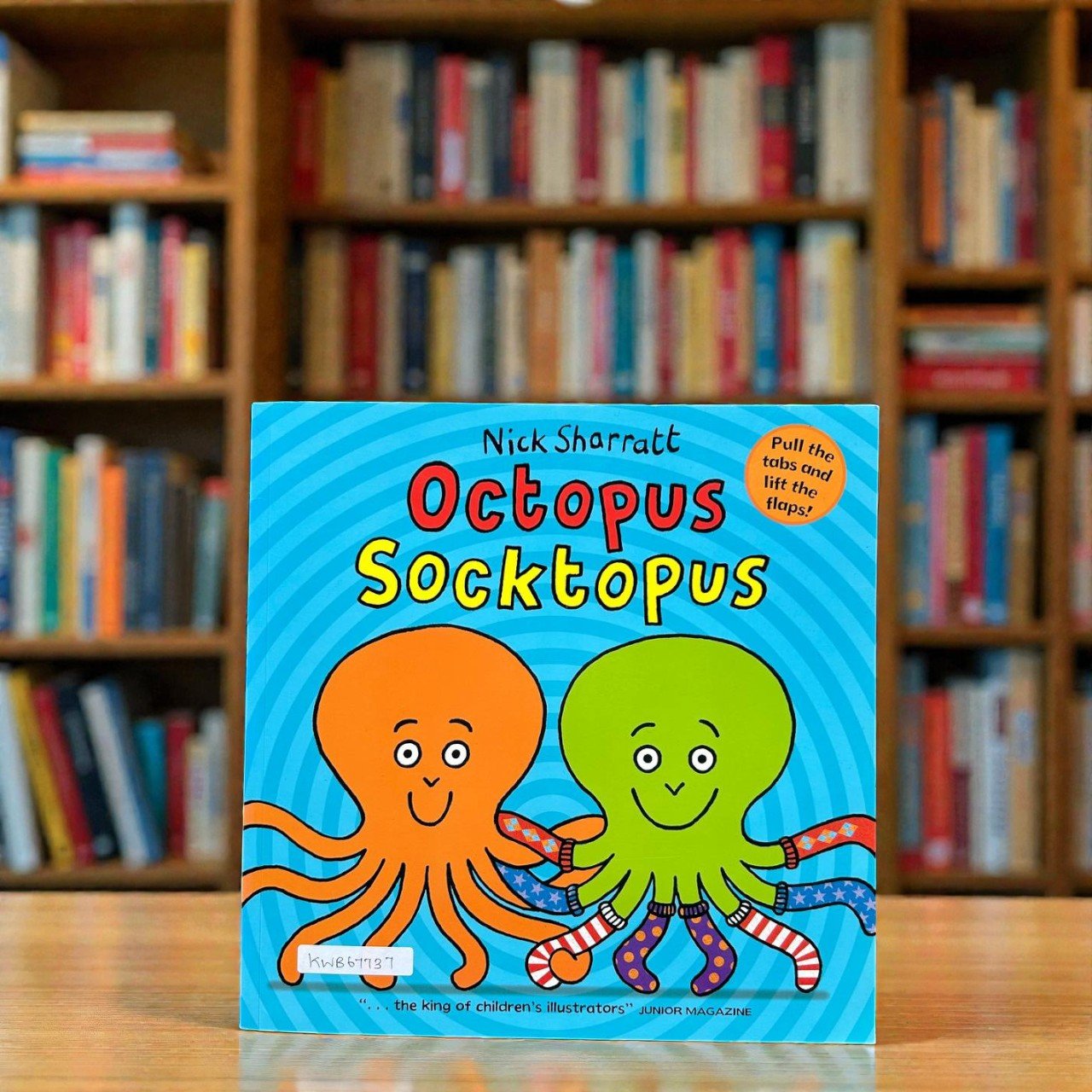 Octopus Socktopus_Pull The Tab With Flaps_Nick Sharratt_KWB67737