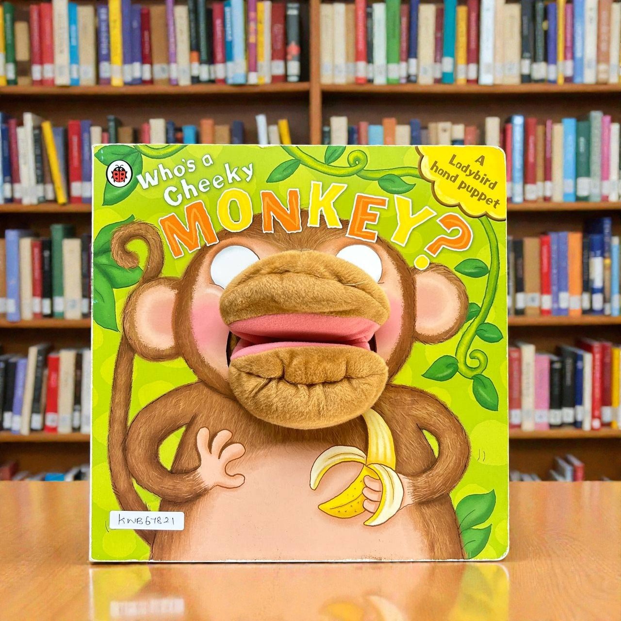Who's Cheeky Monkey?_Puppet Book_Ladybird_KWB67821