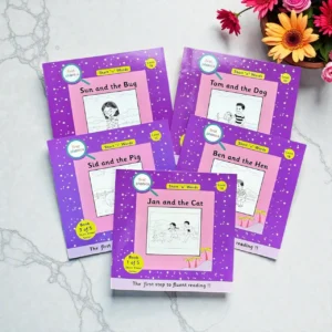Decodable First Phonics_Set Of 5 Books_New Book_Educational Workbook_Box Set_EWB0028
