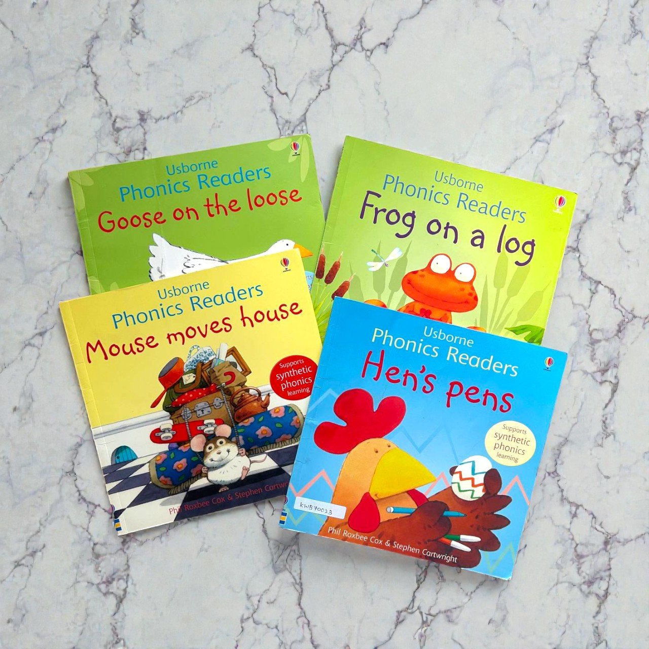 Usborne Phonics Readers_Set Of 4 Books_Stephen Cartwright_KWB70023