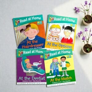 Read At Home_First Experiences_Oxford_Phonics_Set Of 4 Books_Roderick Hunt_KWB70032
