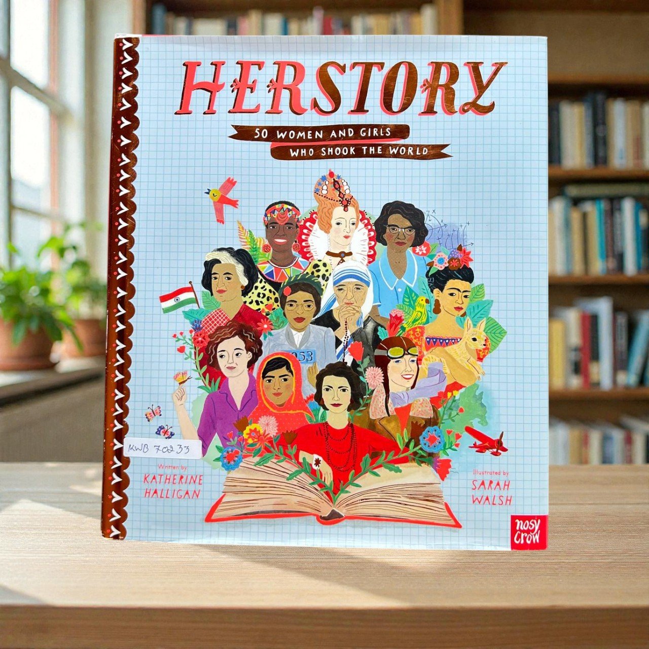 Herstory_50 Women And Girls Who Shook The World_Katherine Halligan_BTS_KWB70233