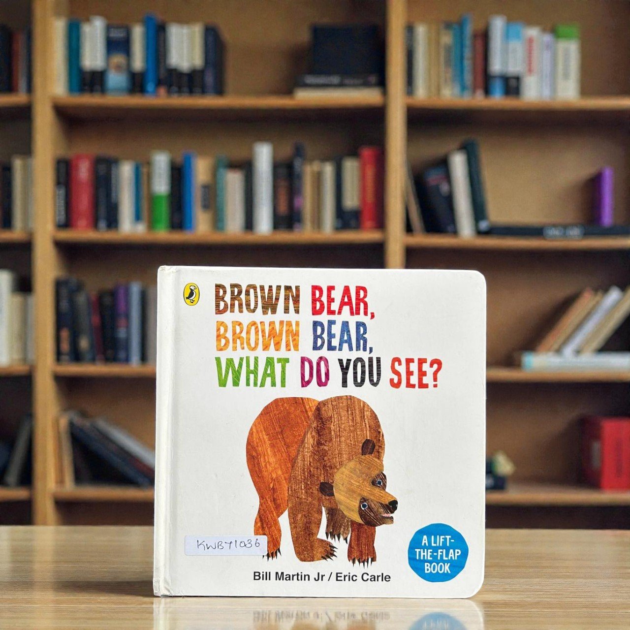 Brown Bear Brown Bear What Do You See?_Flap Book_Bill Martin Jr_KWB71036
