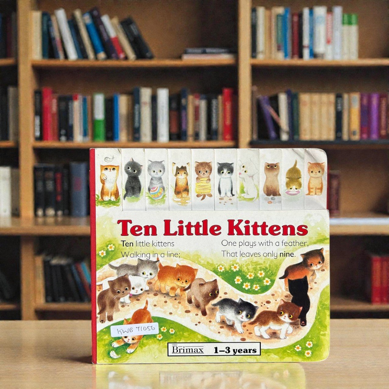 Ten Little Kittens_Tab Book_Brimax_KWB71056