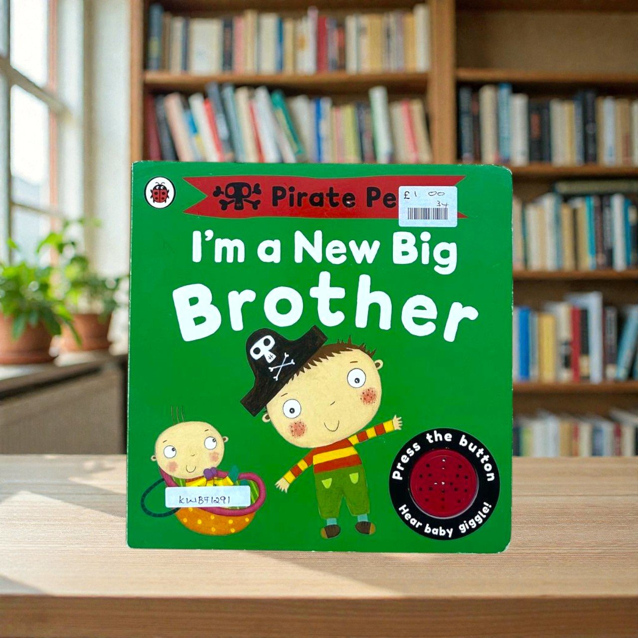 I'm A New Big Brother_Pirate Pete_Sound Book_Ladybird_KWB71291