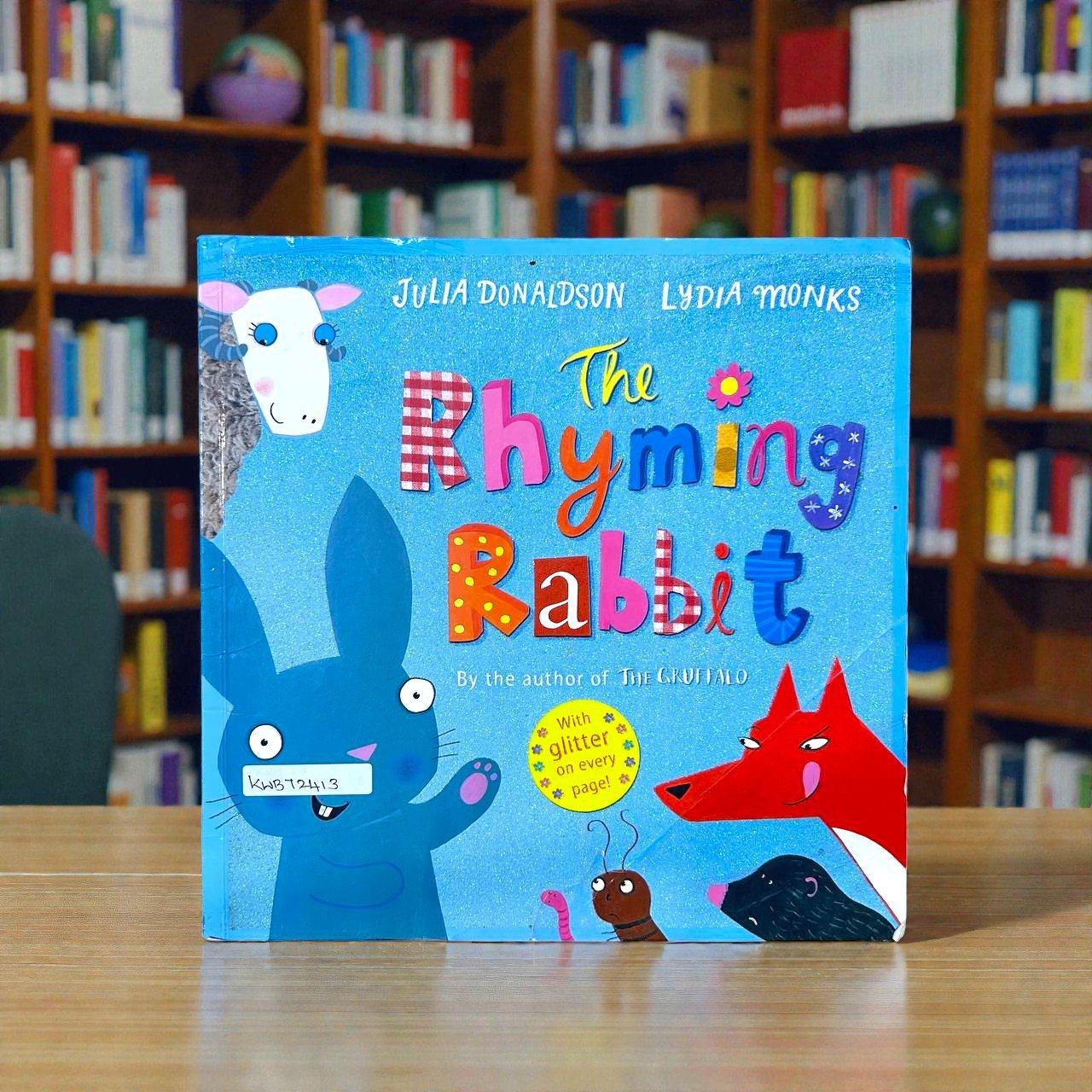 The Rhyming Rabbit_With Glitter_Julia Donaldson_KWB72413