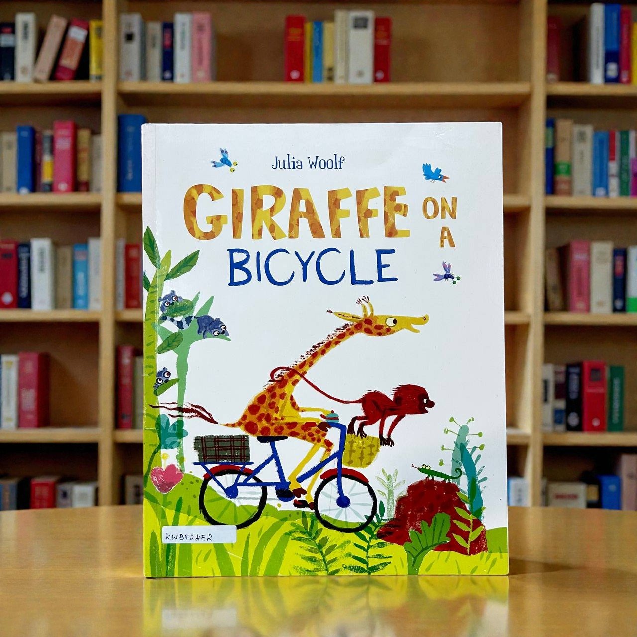 Giraffe On A Bicycle_Julia Woolf_KWB72452