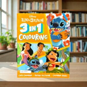Lilo & Stitch 3 In 1 Colouring Book_Disney_KWB69899