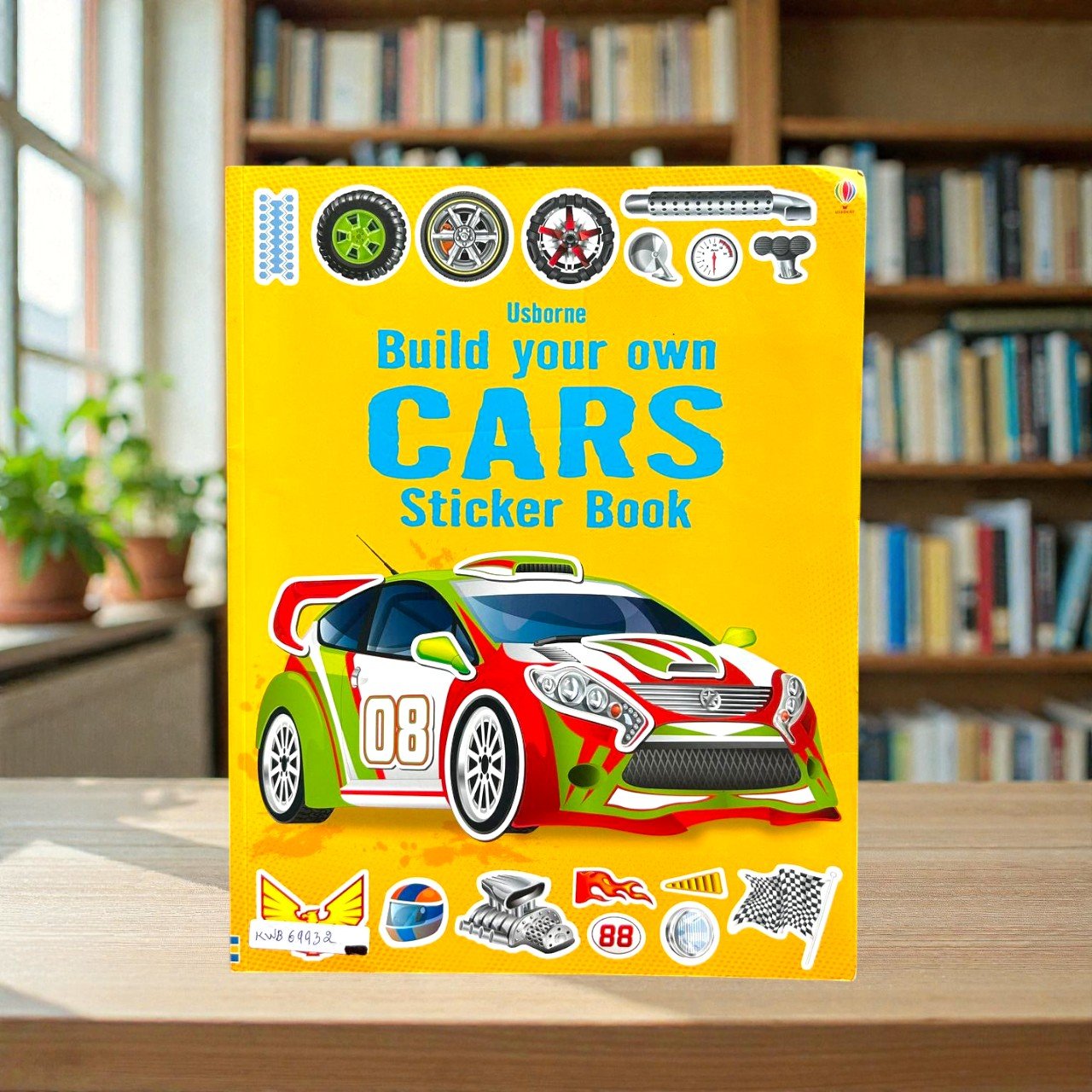 Build Your Own Cars Sticker Book_Usborne_KWB69932