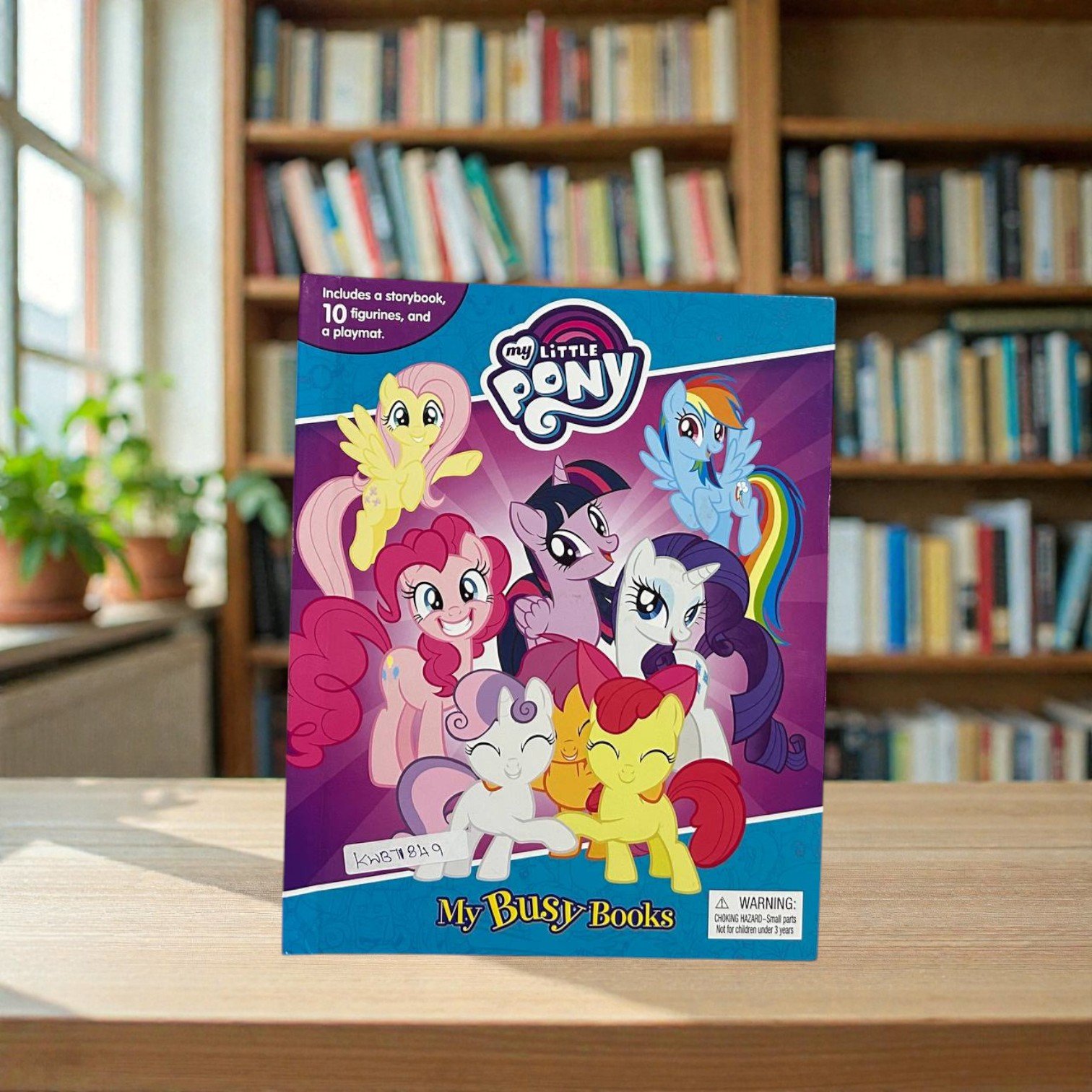 My Little Pony_My Busy Books_10 Figurines, A Storybook And A Playmat_Box Set_Phidal_KWB71849