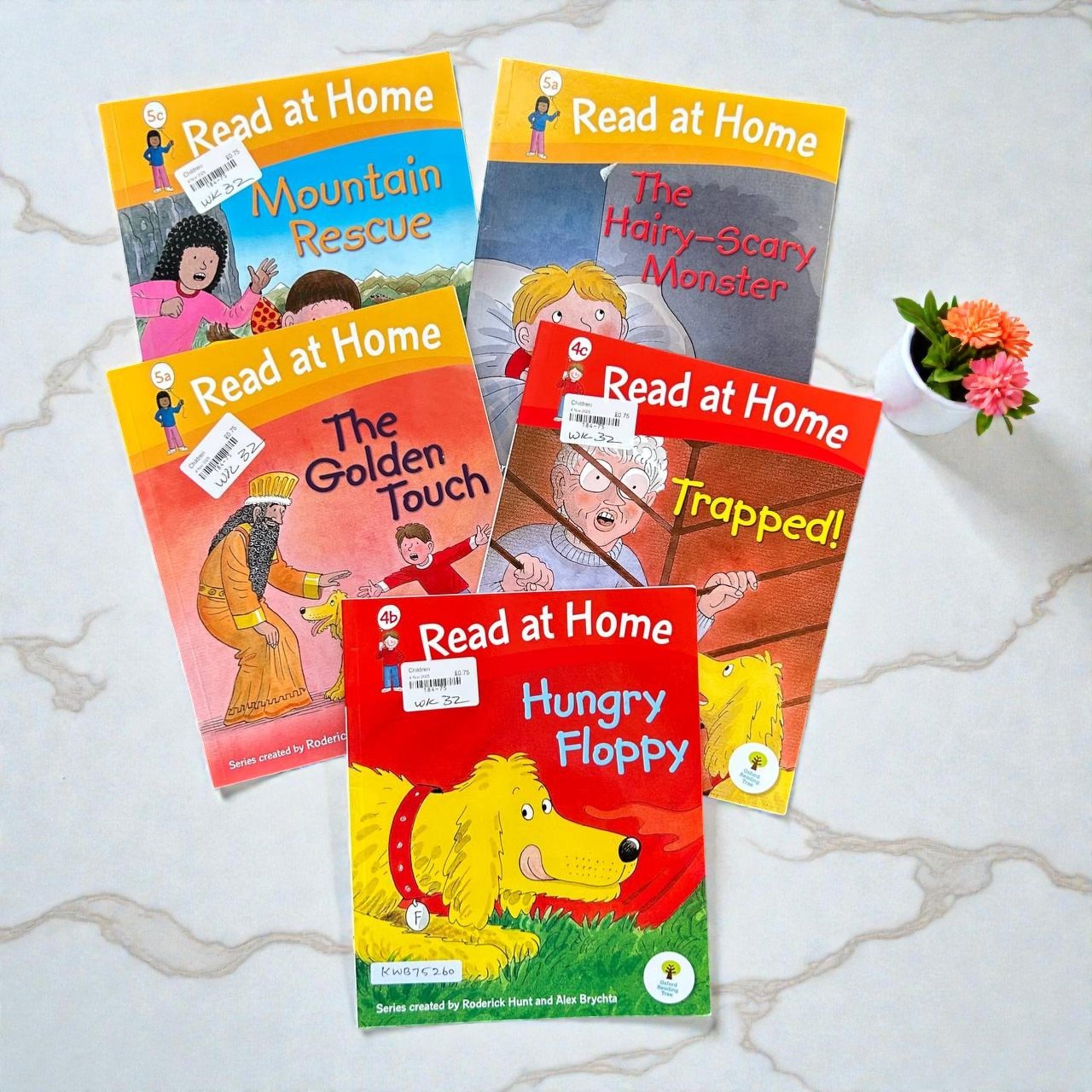 Read At Home_Oxford_Set Of 5 Books_Roderick Hunt_KWB75260