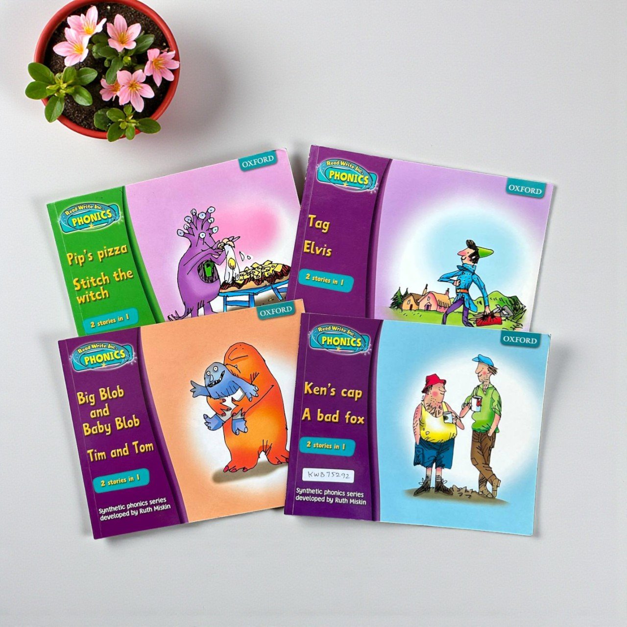 Read Write Inc._Oxford_Set Of 4 Books_Gill Munton_KWB75292