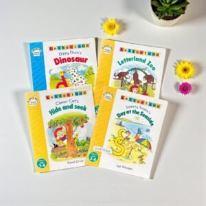 Letterland_Set Of 4 Books_Reading At Home_KWB75308