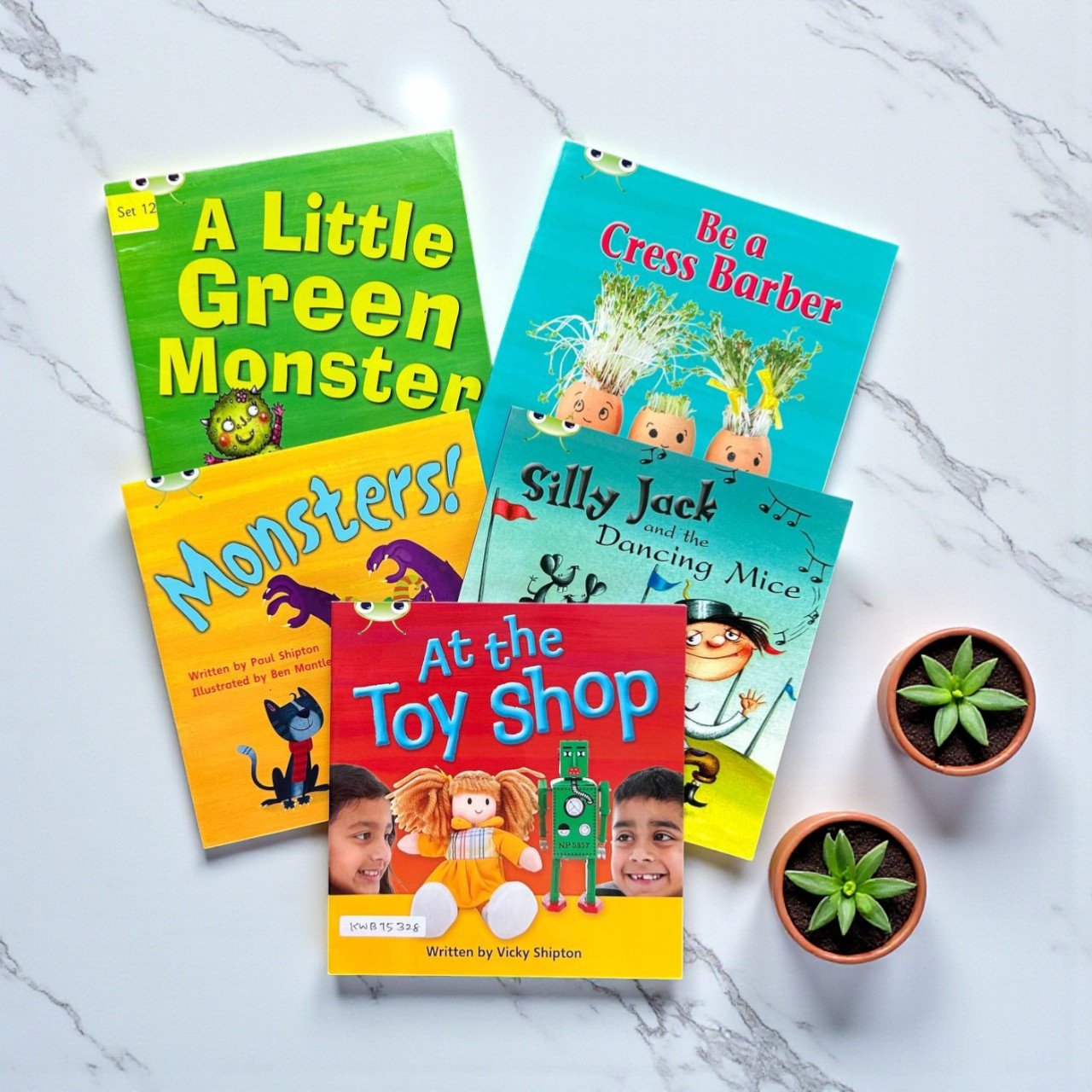 Phonics Bug_Set Of 5 Books_Pearson_KWB75328