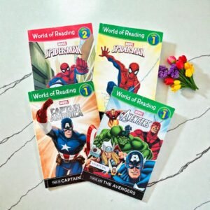 World Of Reading_Set Of 4 Books_Marvel_KWB75384