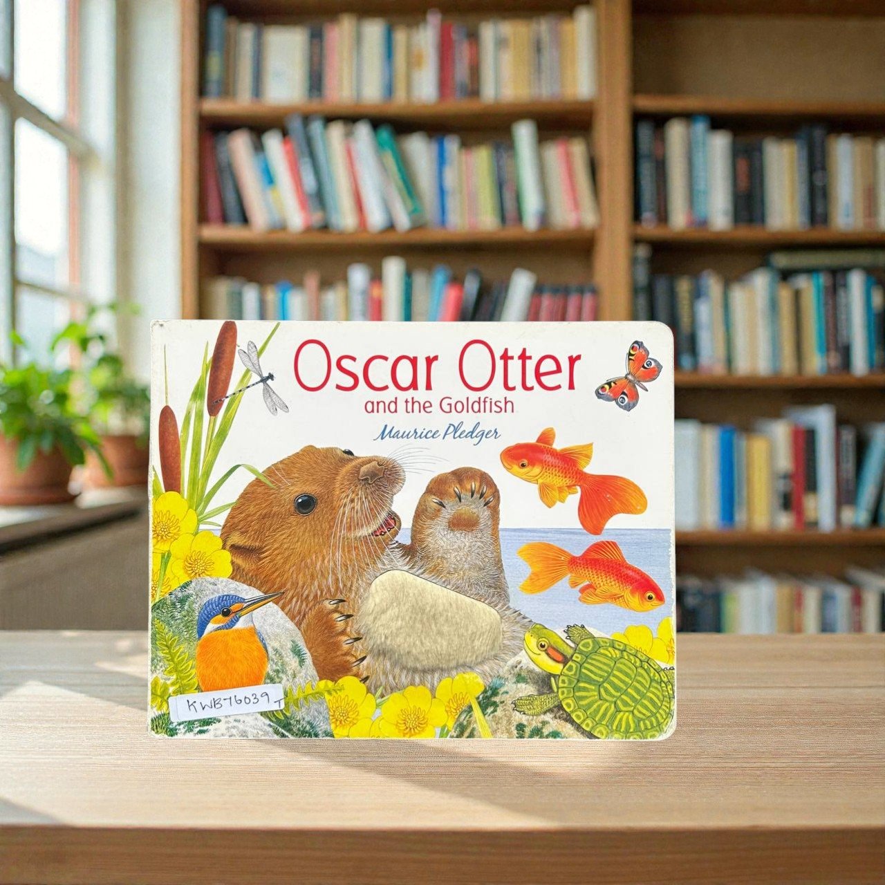 Oscar Otter And The Goldfish_Flap Book_Maurice Pledger_KWB76039