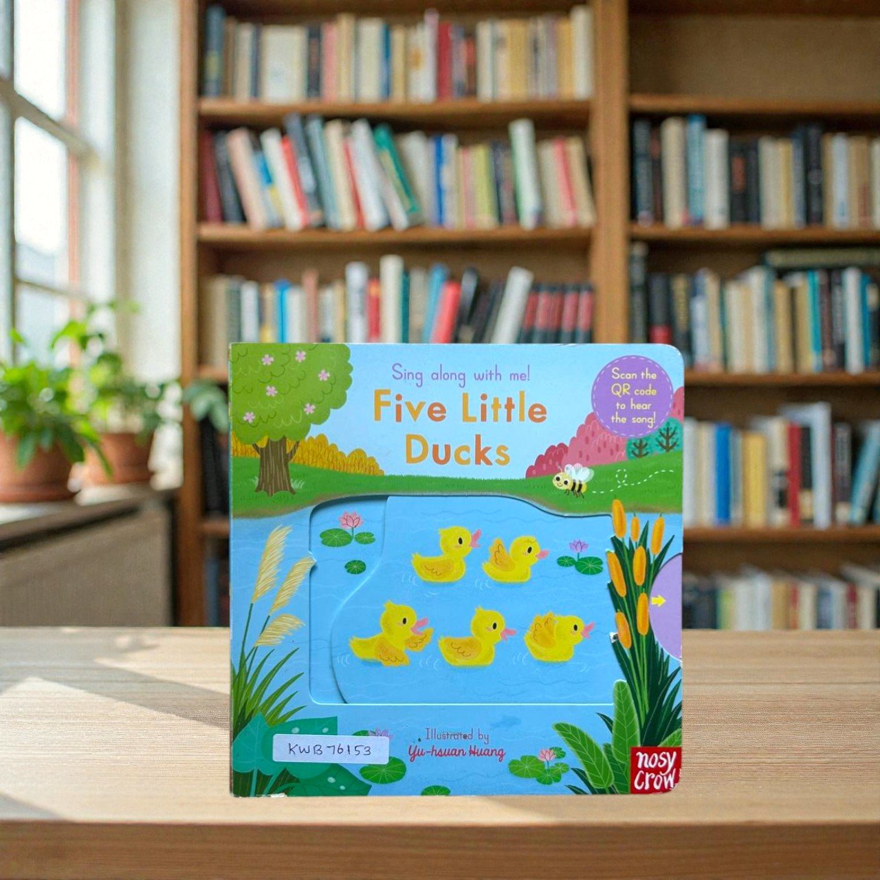 Five Little Ducks_Push, Pull And Slide Book_Nosy Crow_KWB76153