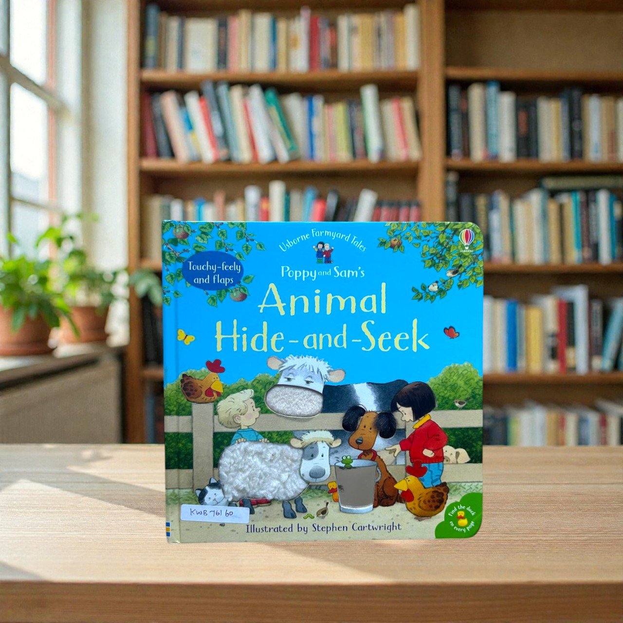 Poppy And Sam's Animal Hide And Seek_Touch And Feel With Flap Book_Usborne _KWB76160