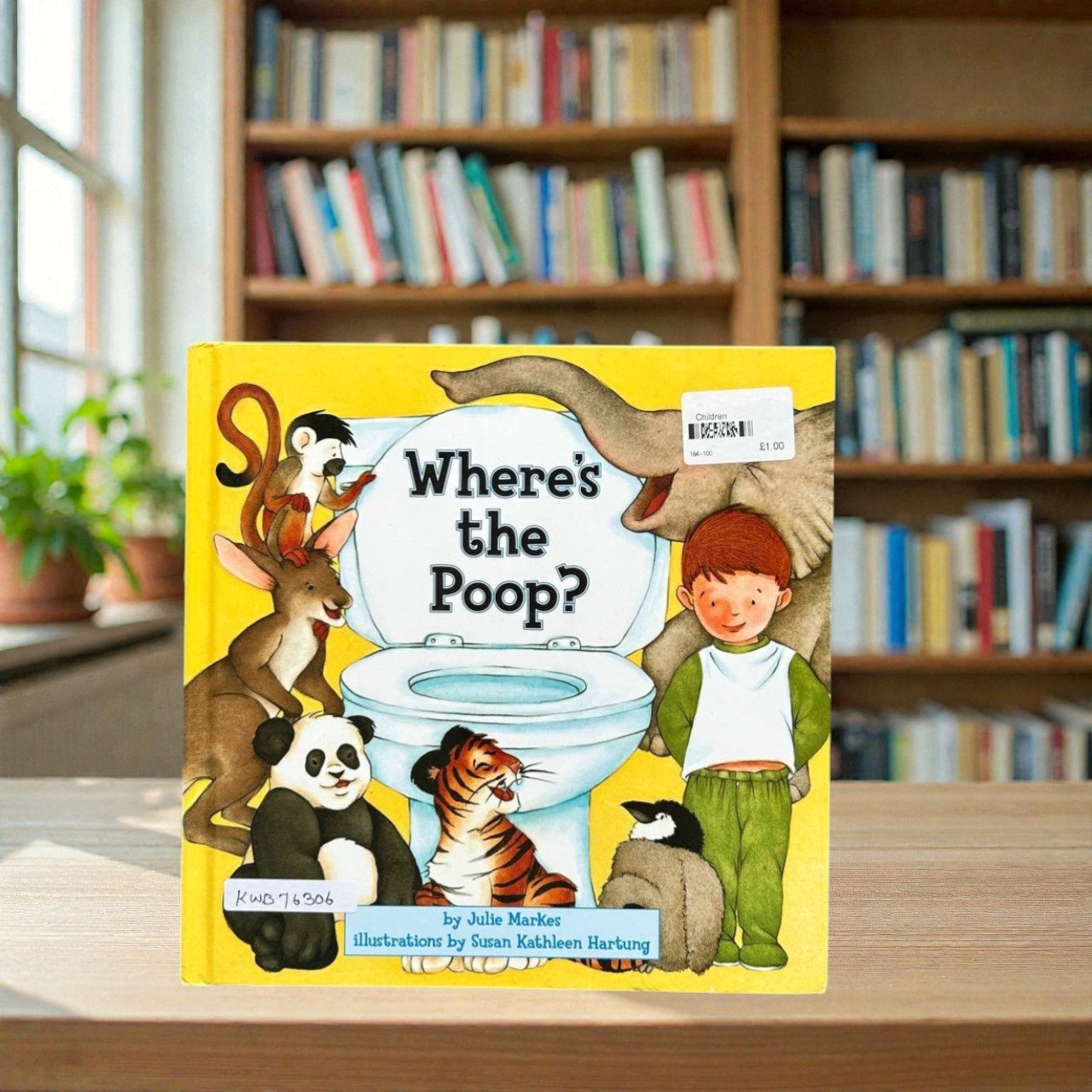 Where's The Poop_Flap Book_Julie Markes_KWB76306