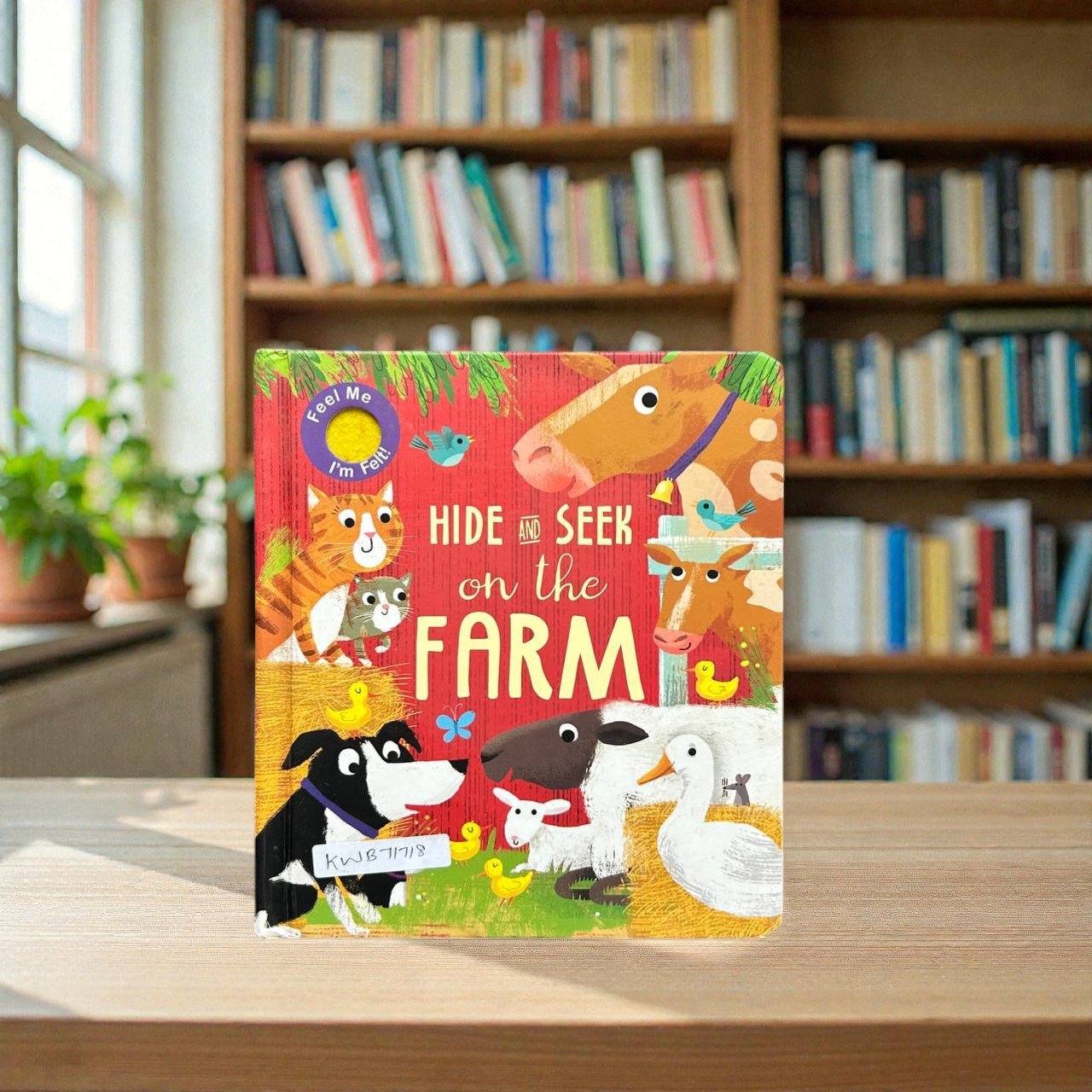 Hide And Seek On The Farm_Touch And Feel Book_Little Tiger_KWB71718