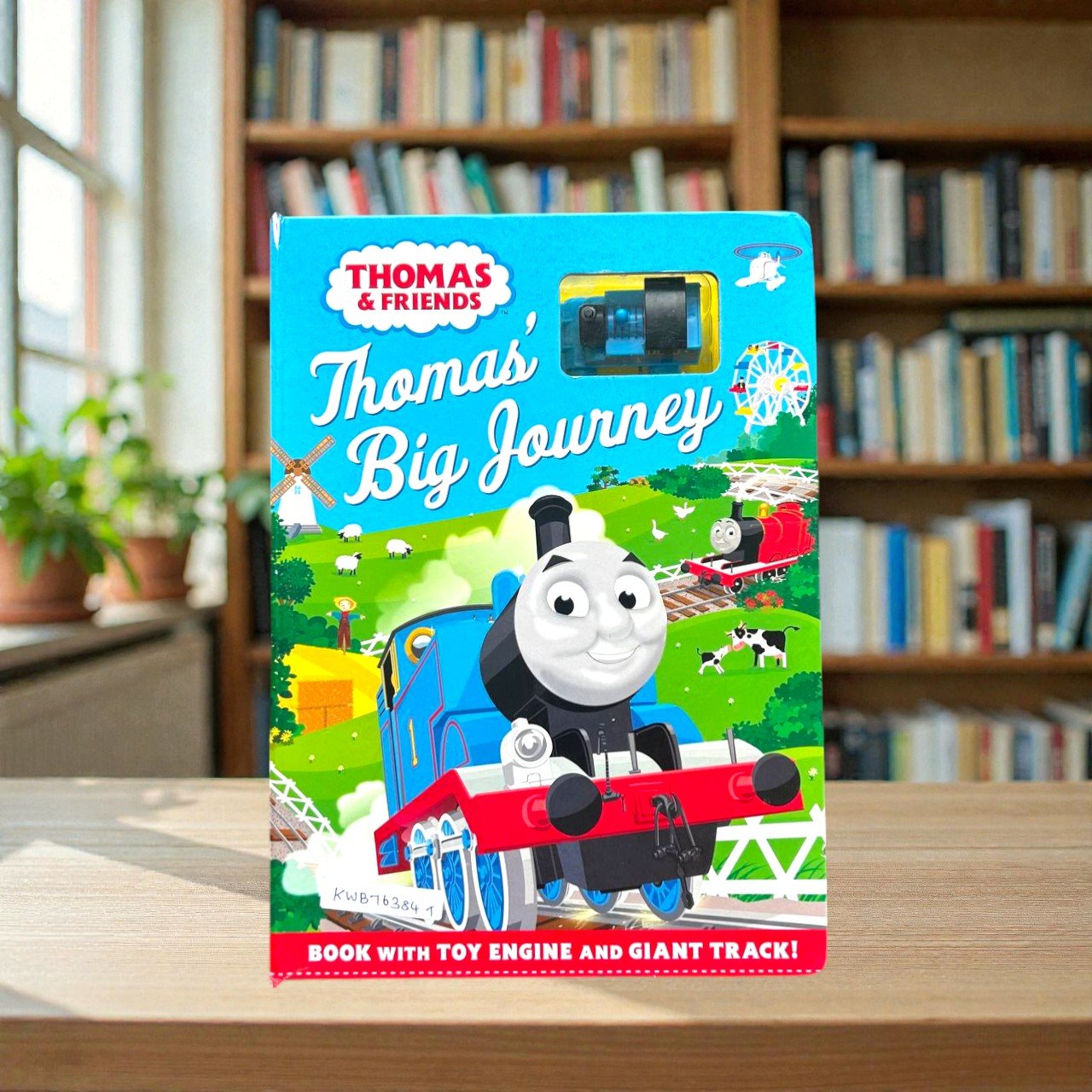 Thomas Big Journey_Thomas And Friends_With Train Toy_Taped_Egmont_KWB76384