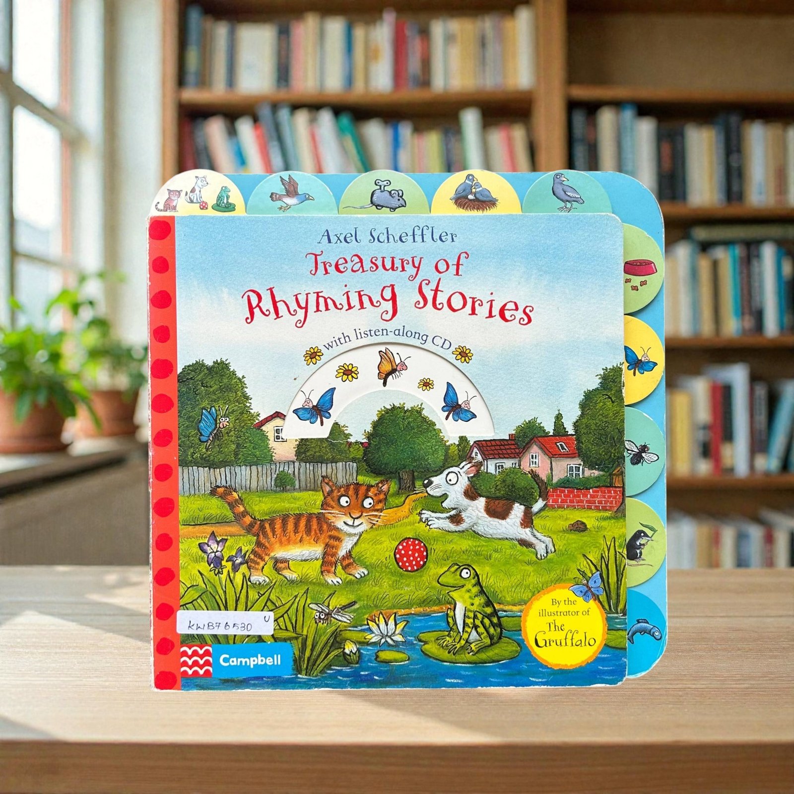 Treasury Of Rhyming Stories_Tab Book_No CD_Used_Campbell_KWB76530