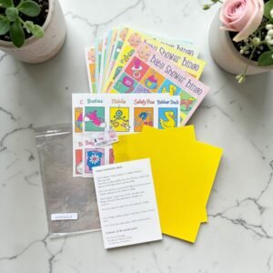 Baby Shower Bingo Game_16 Picture Cards, 8 Bingo Playing Cards, 2 Sheets of Markers__KWB76539