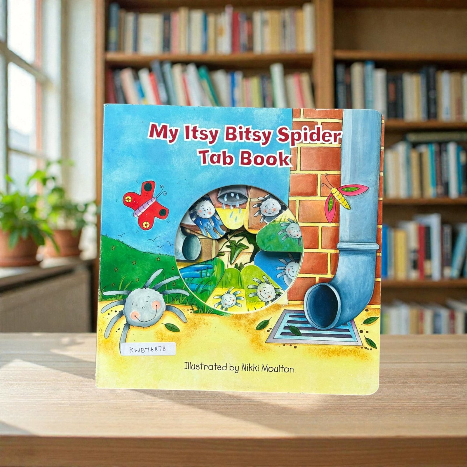 My Itsy Bitsy Spider Tab Book_Iron Press_KWB76878