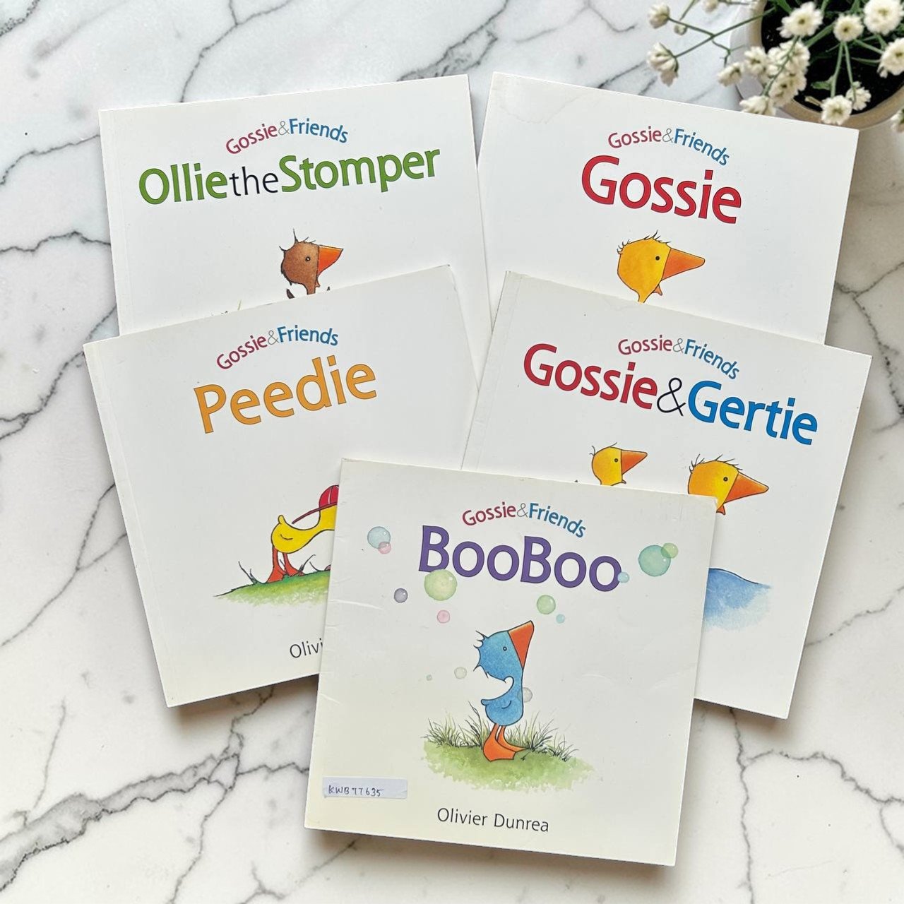Gossie & Friends_Set Of 5 Books_Olivier Dunrea_KWB77635