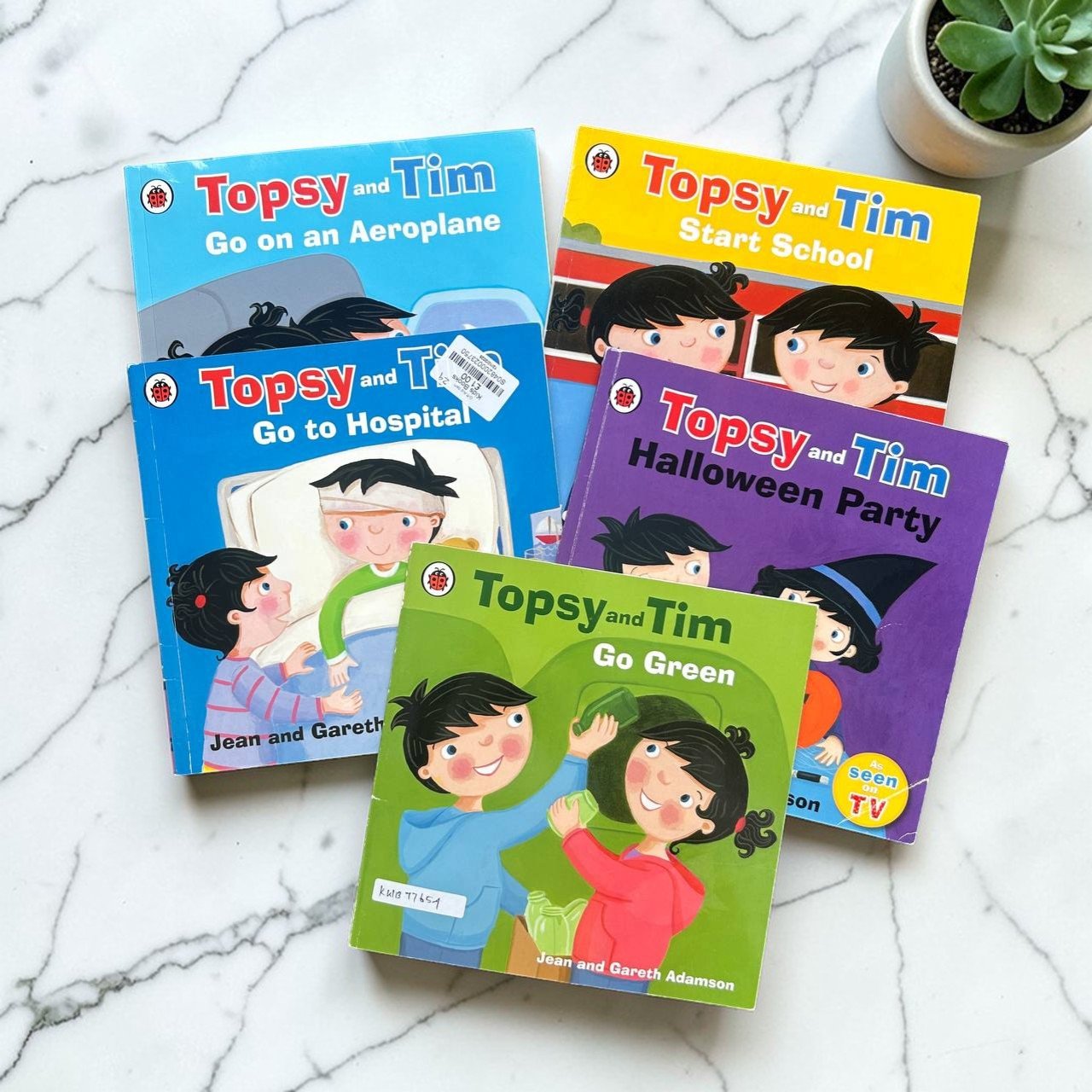 Topsy And Tim_Set Of 5 Books_Ladybird_KWB77654