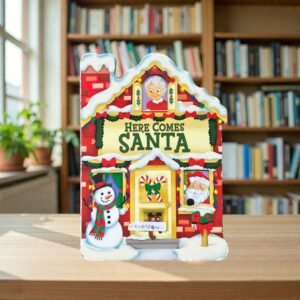 Here Comes Santa_Shape Book_The Clever Factory_KWB76900