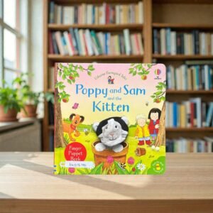 Poppy And Sam And The Kitten_Usborne Farmyard Tales_Finger Puppetbook_Used_Usborne_KWB76980