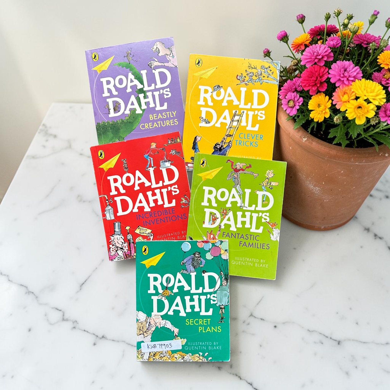 Pocket Friendly_Roald Dahl_Set Of 5 Books_Quentin Blake_KWB79903