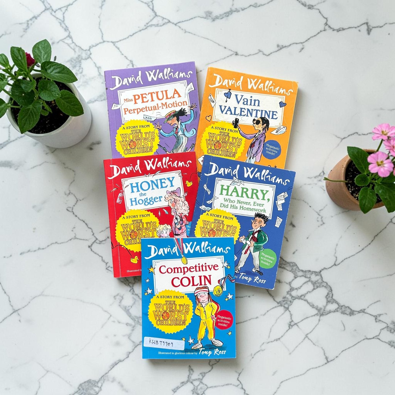 Pocket Friendly_David Williams_Set Of 5 Books_Tony Ross_KWB79909