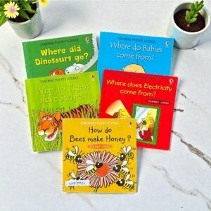 Pocket Friendly_Usborne Pocket Science_Set Of 5 Books_Usborne_KWB79930